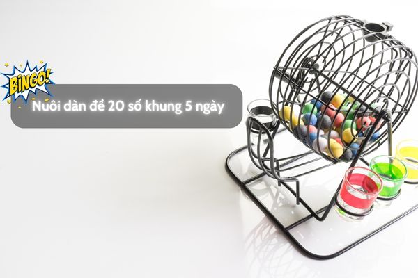 Nuôi dàn đề 20 số khung 5 ngày